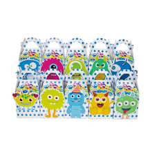 Mini Monster Favor Box Candy Box Gift Box Cupcake Box Boy Kids Birthday Party Supplies Decoration Event Party Supplies 2024 - buy cheap