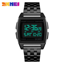 SKMEI Top Luxury Men's Watches Fashion Black Casual Digital Clock Men Waterproof Sport Men Wrist Watch Relogio Masculino 2024 - buy cheap