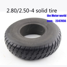 high quality 2.80/2.50-4 9 Inch Solid tire fits ATV  Scooter Gas Electric Scooter Bike Wheelchair and Trolley Trailer 2024 - buy cheap