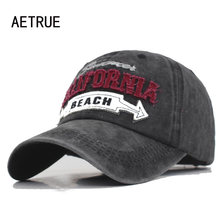 AETRUE-Gorra de béisbol con Cierre trasero para hombre y mujer, gorro de béisbol con cierre trasero, estilo Hip hop, Vintage 2024 - compra barato