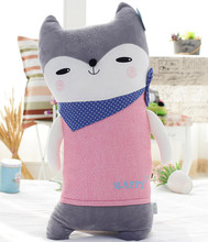 lovely scarf fox toy large 75 cm cartoon fox plush toy soft long pillow , birthday gift x147 2024 - buy cheap