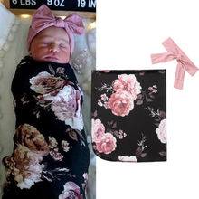 Cobertor do bebê de Algodão Crianças Infantil Saco de Dormir Swaddle Musselina Envoltório Swaddling Macio Headband Floral Impressão 2024 - compre barato