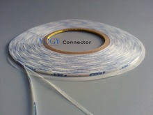 4mm*50M, White Double Sided Adhesive Ribbon Tape for Phone Screen, Display, Panel 2024 - buy cheap