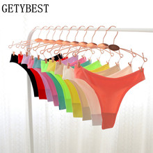 Hot Sale Women Sexy Seamless Underwear Women's T Panties G String Women's Briefs Calcinha Lingerie Tanga Thong For Women 2024 - buy cheap