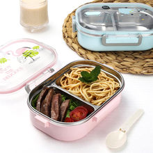 Fiambrera de cartón de acero inoxidable 304, caja de almuerzo japonesa Bento a prueba de fugas para niños, cajas de contenedor de comida 2024 - compra barato