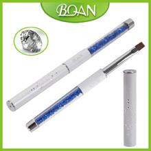 6# 10PCS/lot BQAN New Acrylic Rhinestone Nail Art Brush Pen Diamond Acrylic Handle Beauty UV Gel Manicure 2024 - buy cheap