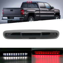 Luz de carga para coche Chevy Silverado/GMC, luz de montaje alto, doble fila, LED, 3 ° freno, lente transparente 2024 - compra barato