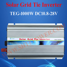DC 10.8-28 V para AC 220 V 230 V 240 V Onda Senoidal Pura Energia Solar 1000 W Micro Grade Inversor 2024 - compre barato