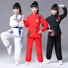 Kung Fu Clothes Kid Online Chinese Store Traditional Tang Suit Tai Chi Chinese Boy Outfit White Red Black Wushu Clothing TA1486 2024 - buy cheap
