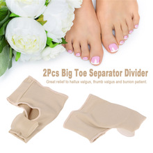 Bunion Corrector Silicone Toe Separator Divider Hallux Valgus Protector Corrector Gel Bunion Orthopedic Adjuster Feet Care Tool 2024 - buy cheap