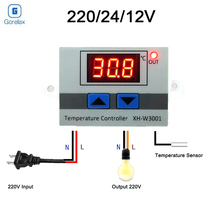 Digital LED Temperature Controller Thermostat Control Switch Max 10A 220V 1500W Intelligent Temperature Regulator with 1m Probe 2024 - buy cheap