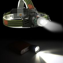 Супер яркая мини-Фара T6 с увеличением бликов, налобный фонарь с USB зарядкой для кемпинга, рыбалки, светодиодный фонарик, налобный фонарь 2024 - купить недорого