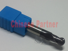 3pcs radius=3mm hrc55 R3*12*D6*100 2 Flutes Ball nose end mill Spiral Bit Milling Tools CNC cutter lengthen 2024 - buy cheap