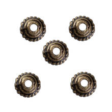 DoreenBeads сплав цинка античная бронза разделительные бусины колеса DIY компоненты 5 мм x 3 мм (1/8 "), отверстие: около 0,8 мм, 300 шт 2024 - купить недорого