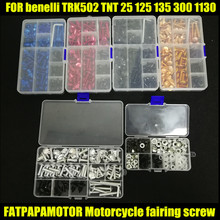 Universal Motorcycle Fairing Bolts Screw Moto Spring Bolts For Benelli TRK502 TNT 25 125 135 300 1130 2024 - buy cheap