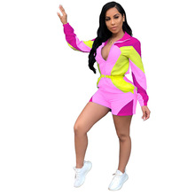 2019 Sunscreen Casual Loose Short Jumpsuit Women Body Front Zip Summer Overalls Long Sleeve Shorts Rompers Playsuit Plus Size 2024 - buy cheap