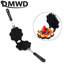 DMWD DIY Heart Shape Non-stick Eggs Waffle Pan For Gas Electric Muffin Machine Omelet Egg Pancake Mould Baked Cake Baking Mold 2024 - buy cheap