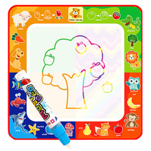 HIINST Детская образовательная волшебная доска для рисования водой волшебное граффити цветная живопись игрушки для рисования Подарочная игрушка для детей Прямая поставка L828 2024 - купить недорого