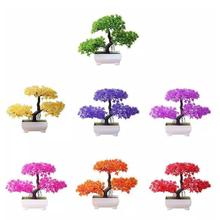 Artificial plant fake flower pot planted artificial plant bonsai decoration home decoration hotel garden decoration 2024 - buy cheap