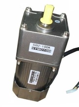 AC 220V 90W Single phase regulated speed motor with gearbox. AC gear motor, 2024 - buy cheap