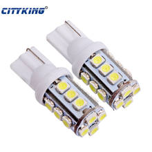 500pcs Car T10 led light Car led light 168 194 W5W led White t10 16SMD led 1210 W5W 168 Wedge Door Instrument Side Bulb Lamp 2024 - купить недорого