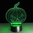 Abóbora de mesa 3d colorida para crianças, crianças, presente de aniversário, usb, iluminação para decoração de casa, com 7 cores - compare preços Abóbora de mesa 3d colorida para crianças, crianças, presente de aniversário, usb, iluminação para decoração de casa, com 7 cores - compare preços