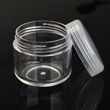 10pcs Cosmetic Empty Jar Pot Nail Art  Bead Eyeshadow Makeup Cream Lip Balm Beads Container 2024 - buy cheap