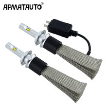 2x H7 Led bulbs 9600lm White 90W Auto headlights H4 H11 H8 H9 9005 HB3 H10 9006 HB4 9012 Automobiles lamp Super bright 2024 - buy cheap