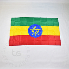 Etiópia 90*150cm bandeira pendurado etiópia bandeira nacional para atender, desfile, festa. pendurado, decoração 2024 - compre barato
