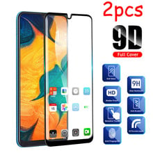 2 Pcs Full Glue Samsun A50 Case For Samsung Galaxy A70 A40 A30 A50 Protective Glass On The Galax A 50 30 40 70 50A 70A Glass 2024 - buy cheap