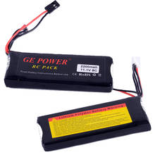 1pcs GE Power Rc lipo Battery 11.1v 2200mAh 8C 3S 3PK Transmitte battery for RC E-SKY GT2 GT3B Transmitter 2024 - buy cheap