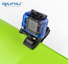 Быстрозажимный рюкзак QIUNIU, зажим для крепления GoPro Hero 2 3 + 4 5 6 для SJ4000/5000 для Xiaomi Yi Для GoPro, аксессуары 2024 - купить недорого