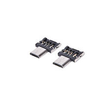 2 шт. мини USB флэш-диск U диск 5pin микро USB OTG кабель адаптер конвертер для Xiaomi HTC Samsung HuaWei телефон планшет 2024 - купить недорого