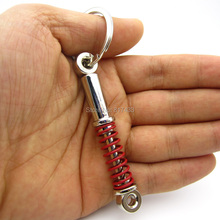 10PCS JDM Car Parts zinc alloy Shock Absorber Coilover Spring Key Chain Keychain Keyring 2024 - buy cheap