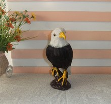 new simulation eagle toy lifelike bird doll cute eagle gift about 21x12cm 2024 - buy cheap