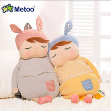 Metoo Animals Cartoon School Bags Kids Doll Plush Backpack Toy Children Shoulder Bag for Kindergarten Angela Rabbit Girl 2024 - buy cheap