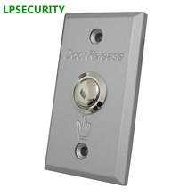 LPSECURITY-botón de bloqueo de puertas de montaje descubierto, interruptor de salida para sistema de Control de acceso de puerta, sin COM 2024 - compra barato