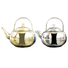 Bule de chá e café com filtro de aço inoxidável, bule com chaleira peneira de aço inoxidável para chá quente de água quente para tamanhos 0.75/1/1, 5/2 litros 2024 - compre barato