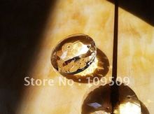 Free Shipping,45mm Clear Crystal Prism Disc Clear Suncatcher Feng Shui in One Hole 2024 - buy cheap