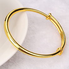 Smooth Bangle  Yellow Gold Filled Children's Bangle Dia 50mm 2024 - buy cheap