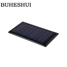 BUHESHUI 5 V 30mA 53X30mm Mini Células Solares DIY Painel Solar 3.6 V Bateria Solar do DIODO EMISSOR de Luz l Educação Kits 120 pçs/lote Atacado 2024 - compre barato