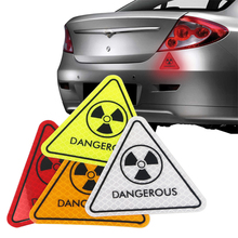 Hazard warning sign safety car sticker decoration stickers car truck motorcycle ship general night driving reflective stickers 2024 - buy cheap