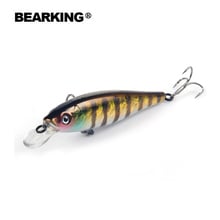 Bearking Bk17-M100 Suspending Minnow 1PC Fishing Lure 10cm 17.5g 1.8M Artifical Hard Baits Wobblers quality Hooks Lifelike Body 2024 - buy cheap