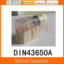 DIN43650A Line-Socket Plug for Valve Solenoid Coils Connector port M3*30 Electronic drain fitting plug 2024 - buy cheap