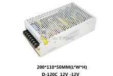 Free Shipping120W MINI Dual Output Switching power supply Output Voltage 12V 24V AC-DC D-120C 2024 - buy cheap