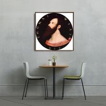 Decoração de casa tela impressão imagens de parede pôster telas impressões quadradas pinturas alemãs geeks holbein 2024 - compre barato