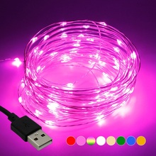 10M 33ft LED String Light USB Copper Wire Garland Fairy DIY Lighting For Christmas Party Wedding Holiday Decoration 2024 - buy cheap