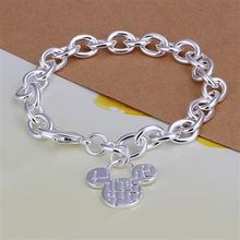High Quality Gorgeous H289 Delicate Silver Color Bracelets For Women Charm Fashion Jewelry Bracelet Bcaajtha 2024 - buy cheap