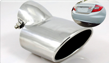 FUNDUOO Stainless Steel Exhaust Muffler Tip End Pipe for Honda Civic 2012 2013 2014 2015 2016 Free Drop Shipping 2024 - buy cheap