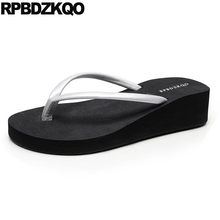 5 Flip Flop Beach Most Popular Products Sandals Shoes Summer Silver Flatforms Plain Women 2021 Platform Slides Slippers Wedge 2024 - buy cheap